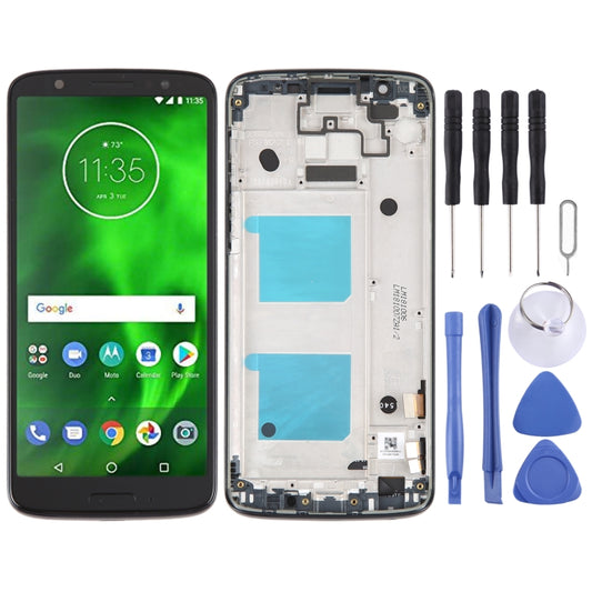 Original LCD Screen For Motorola Moto G6 Digitizer Full Assembly With Frame - Repair & Spare Parts by buy2fix | Online Shopping UK | buy2fix