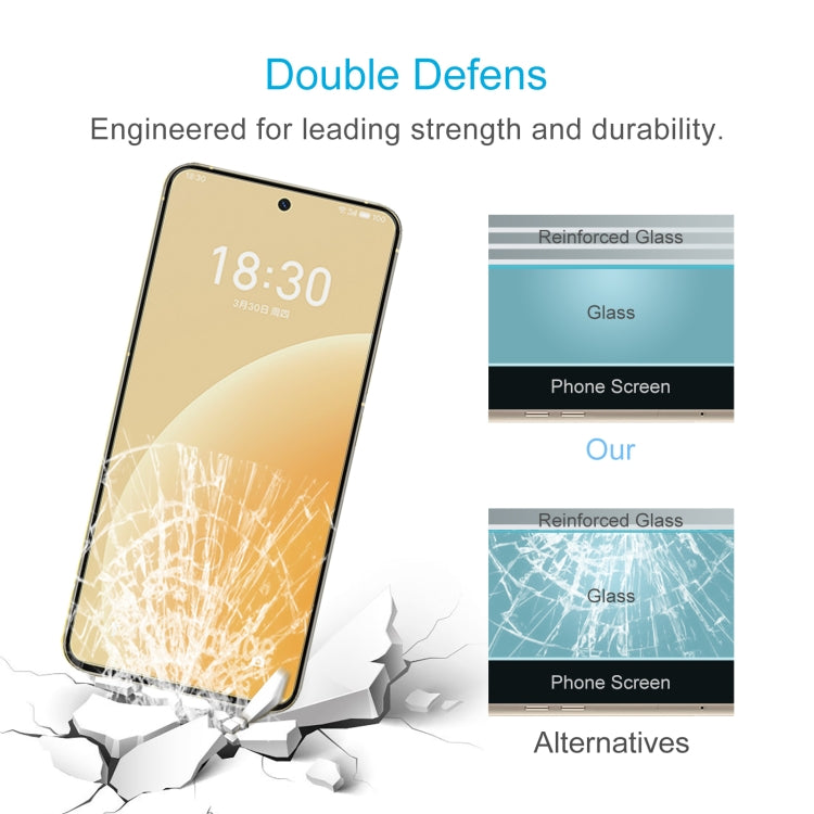 For Meizu 20 50 PCS 0.26mm 9H 2.5D Tempered Glass Film - For Meizu by buy2fix | Online Shopping UK | buy2fix