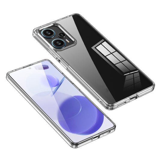 For Xiaomi Redmi Note 12 Turbo Armor Clear TPU Hard PC Phone Case(Clear) - Xiaomi Cases by buy2fix | Online Shopping UK | buy2fix