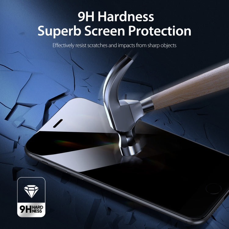 For iPhone 6 Plus / 6s Plus 5pcs DUX DUCIS 0.33mm 9H High Aluminum Anti-spy HD Tempered Glass Film - Tempered Glass Film by DUX DUCIS | Online Shopping UK | buy2fix