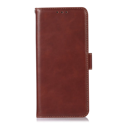 For Asus ROG Phone 7 Crazy Horse Top Layer Cowhide Leather Phone Case(Brown) - ASUS Cases by buy2fix | Online Shopping UK | buy2fix
