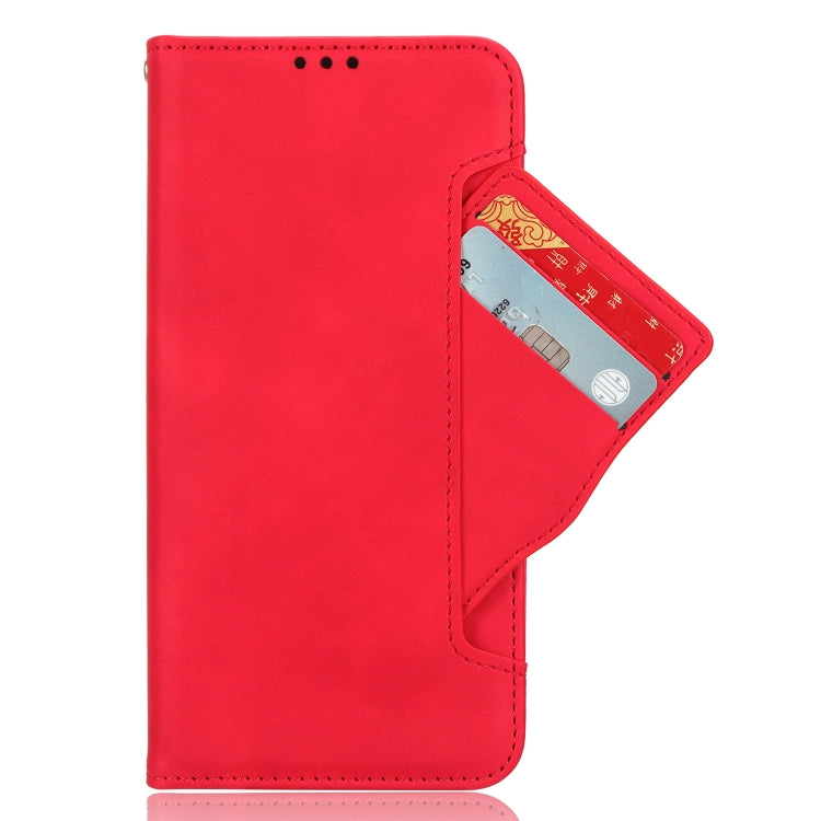 For OnePlus Nord CE 3 Lite Skin Feel Calf Texture Card Slots Leather Phone Case(Red) - OnePlus Cases by buy2fix | Online Shopping UK | buy2fix