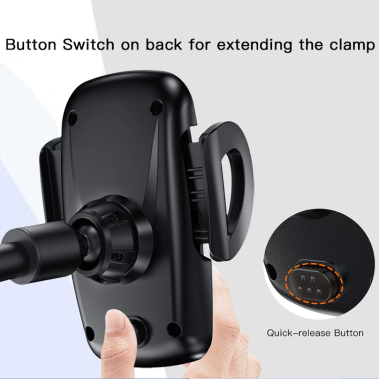 Yesido C108 360 Degree Rotation Car Windshield Suction Cup Phone Holder(Black) - Car Holders by Yesido | Online Shopping UK | buy2fix