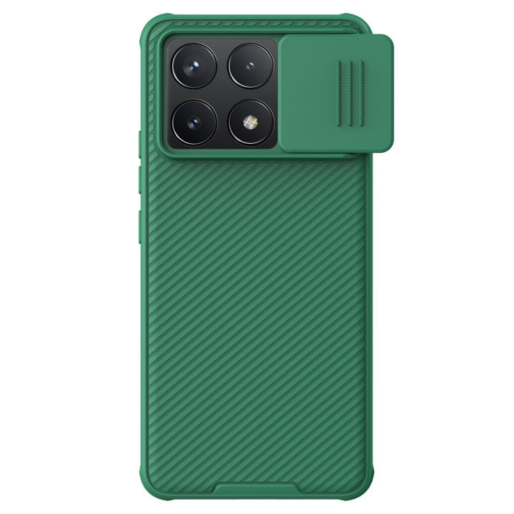 For Xiaomi Redmi K70 / K70 Pro NILLKIN CamShield Pro PC Phone Case(Green) - Xiaomi Cases by NILLKIN | Online Shopping UK | buy2fix