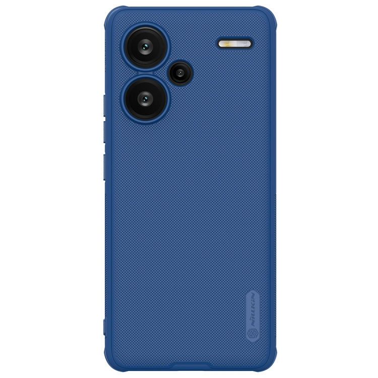 For Xiaomi Redmi Note 13 Pro+ 5G NILLKIN Frosted Shield Pro PC + TPU Phone Case(Blue) - Xiaomi Cases by NILLKIN | Online Shopping UK | buy2fix