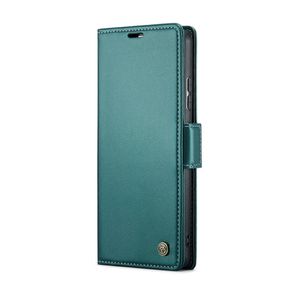 For Xiaomi Mi 11 Lite CaseMe 023 Butterfly Buckle Litchi Texture RFID Anti-theft Leather Phone Case(Pearly Blue) - Xiaomi Cases by CaseMe | Online Shopping UK | buy2fix