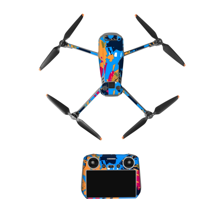 For DJI Mavic 3 Pro / RC Sunnylife Drone Body Remote Control Decorative Stickers Set(Colorful Sea Blue) - Stickers by Sunnylife | Online Shopping UK | buy2fix