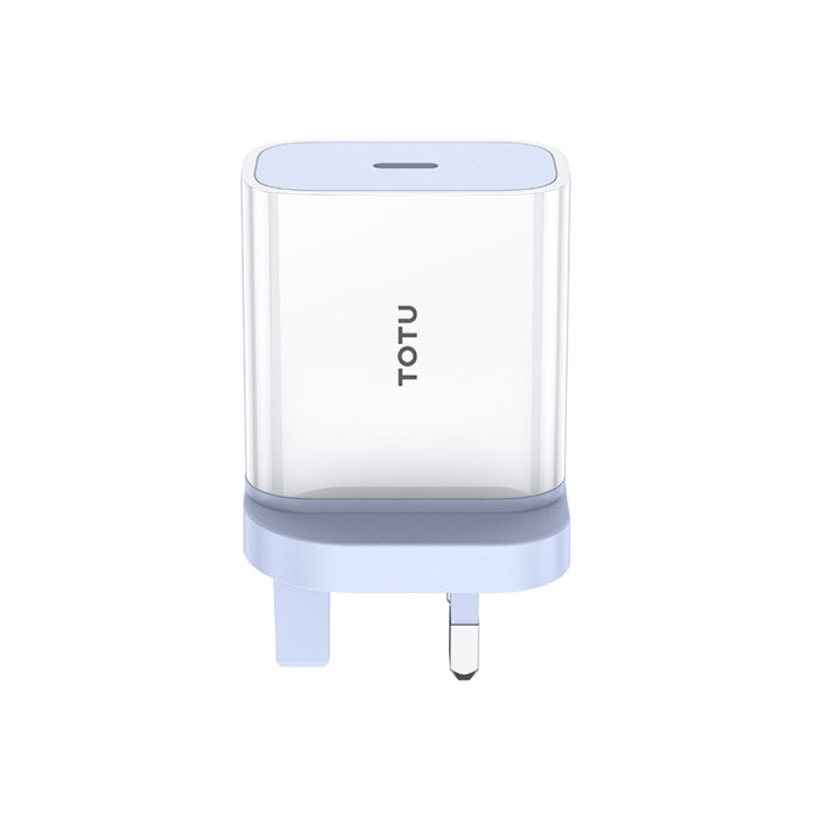 TOTU ZC32 PD 20W Type-C Port Charger, Specification:UK Plug(White) - USB Charger by TOTUDESIGN | Online Shopping UK | buy2fix