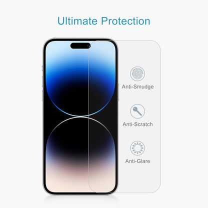 For iPhone 15 Plus / 15 Pro Max 0.26mm 9H 2.5D High Aluminum Tempered Glass Film - iPhone 15 Pro Max Tempered Glass by DIYLooks | Online Shopping UK | buy2fix