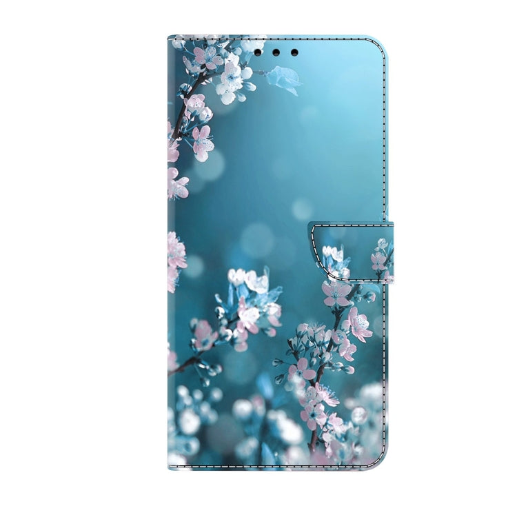 For Xiaomi Redmi 9C Crystal 3D Shockproof Protective Leather Phone Case(Plum Flower) - Xiaomi Cases by buy2fix | Online Shopping UK | buy2fix