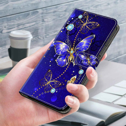 For Xiaomi Redmi Note 9 Crystal 3D Shockproof Protective Leather Phone Case(Diamond Butterfly) - Xiaomi Cases by buy2fix | Online Shopping UK | buy2fix