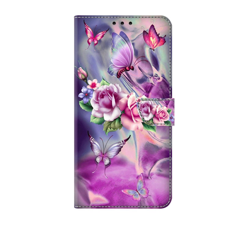 For Xiaomi Redmi Note 12 Pro+ Crystal 3D Shockproof Protective Leather Phone Case(Butterfly) - Xiaomi Cases by buy2fix | Online Shopping UK | buy2fix