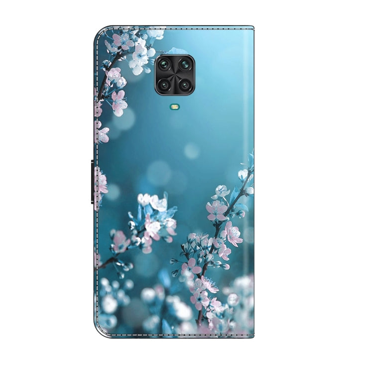 For Xiaomi Redmi Note 9 Pro Crystal 3D Shockproof Protective Leather Phone Case(Plum Flower) - Xiaomi Cases by buy2fix | Online Shopping UK | buy2fix