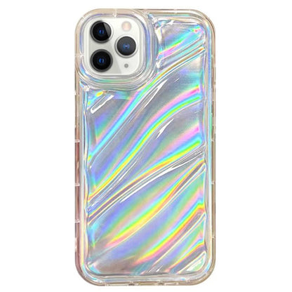 For iPhone 11 Pro Laser Sequin Waves TPU Phone Case(Transparent) - iPhone 11 Pro Cases by buy2fix | Online Shopping UK | buy2fix
