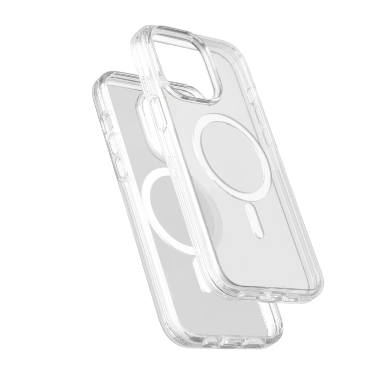 For iPhone 15 Pro Terminator Style Transparent MagSafe Magnetic Phone Case(Transparent) - iPhone 15 Pro Cases by buy2fix | Online Shopping UK | buy2fix