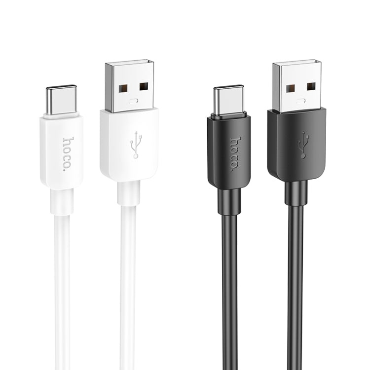 hoco X96 Hyper 1m 27W USB to USB-C / Type-C Charging Data Cable(White) - USB-C & Type-C Cable by hoco | Online Shopping UK | buy2fix