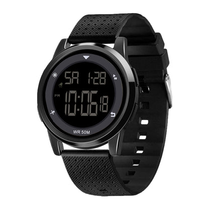 SPOVAN S100 Men Outdoor Multifunctional Waterproof Electronic Watch(Black) - LED Digital Watches by SPOVAN | Online Shopping UK | buy2fix