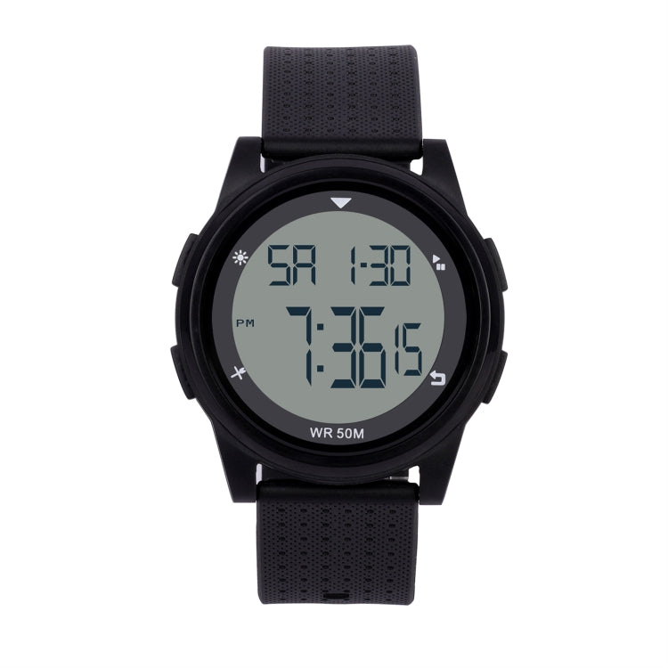 SPOVAN S100 Men Outdoor Multifunctional Waterproof Electronic Watch(Black) - LED Digital Watches by SPOVAN | Online Shopping UK | buy2fix