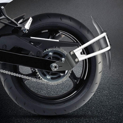 Motorcycle Stainless Steel Modified Rear Wheel Fender Dustproof Splash Flaps Mudguards Fender Guard, Style:A Style Foot - In Car by buy2fix | Online Shopping UK | buy2fix