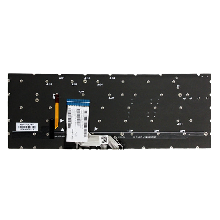 For HP Spectre 15-AP US Version Laptop Backlight Keyboard(Silver) - HP Spare Parts by buy2fix | Online Shopping UK | buy2fix