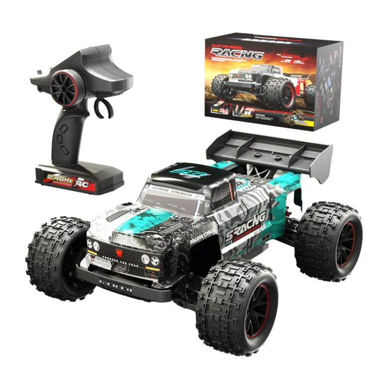 JJR/C Q146 Electric 4WD Alloy Bigfoot Short Card Off-Road Remote Control Car(Green) - RC Cars by JJR/C | Online Shopping UK | buy2fix