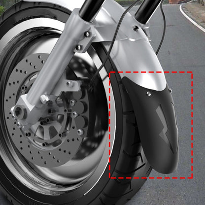 Motorcycle PP Modified Front Wheel Fender Dustproof Splash Flaps Mudguards Fender Guard, Style:03 - In Car by buy2fix | Online Shopping UK | buy2fix