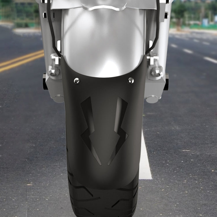 Motorcycle PP Modified Front Wheel Fender Dustproof Splash Flaps Mudguards Fender Guard, Style:03 - In Car by buy2fix | Online Shopping UK | buy2fix