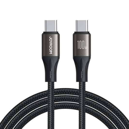 JOYROOM SA25-CC5 100W USB-C/Type-C to USB-C/Type-C Fast Charge Data Cable, Length:3m(Black) - USB-C & Type-C Cable by JOYROOM | Online Shopping UK | buy2fix