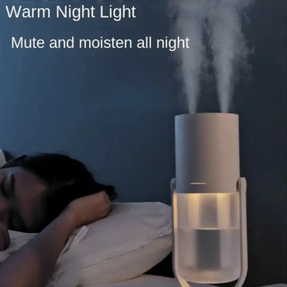 S07 Multi-mode Wireless Double Jet Humidifier(White) - Air Purifiers & Accessories by buy2fix | Online Shopping UK | buy2fix