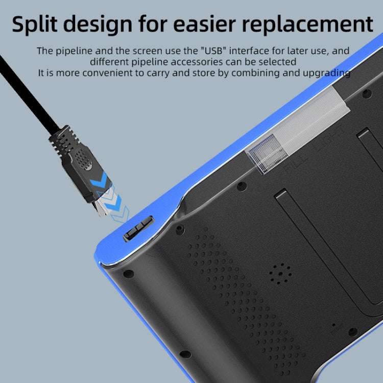 T23 7.9mm Three Lenses 7 inch Screen Industrial Endoscope, Spec:1m Tube -  by buy2fix | Online Shopping UK | buy2fix