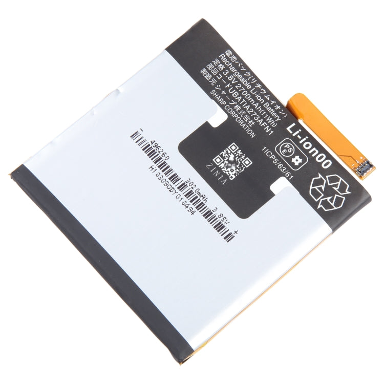 For Sharp Aquos Sense2 Battery Replacement UBATIA273AFN1 2700mAh - Others by buy2fix | Online Shopping UK | buy2fix