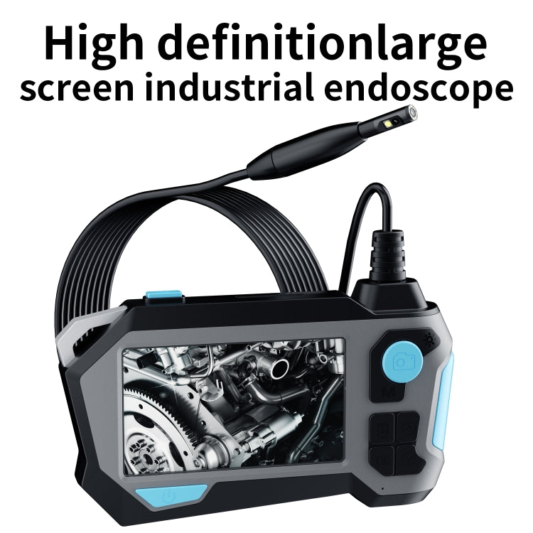 P120 Rotatable 8mm Dual Lenses Industrial Endoscope with Screen, 16mm Tail Pipe Diameter, Spec:5m Tube -  by buy2fix | Online Shopping UK | buy2fix
