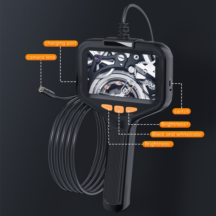 P200 5.5mm Front Lenses Integrated Industrial Pipeline Endoscope with 4.3 inch Screen, Spec:10m Tube -  by buy2fix | Online Shopping UK | buy2fix