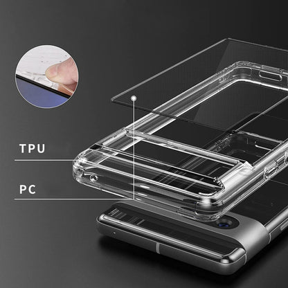 For Google Pixel 7 Pro Transparent MagSafe Magnetic PC + TPU Phone Case - Google Cases by buy2fix | Online Shopping UK | buy2fix