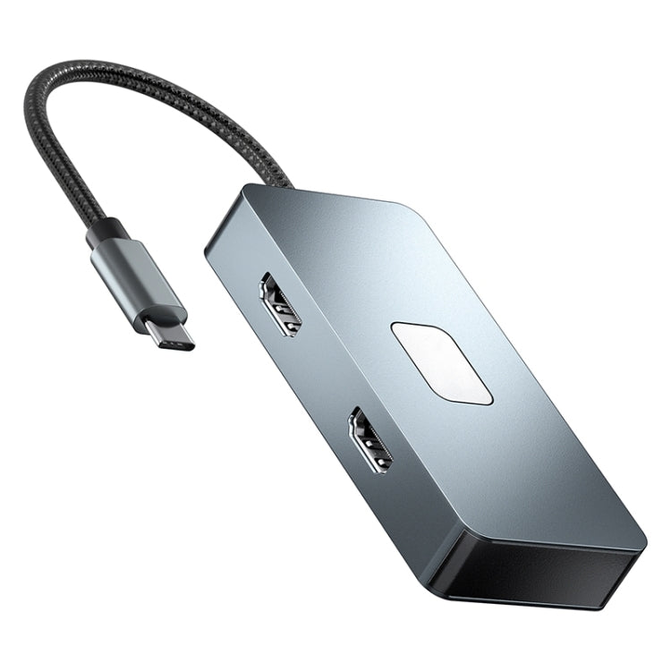 BYL-2312 Type-C to HDMI 4K 30Hz + USB3.0 + PD100W Docking Station HUB - USB HUB by buy2fix | Online Shopping UK | buy2fix