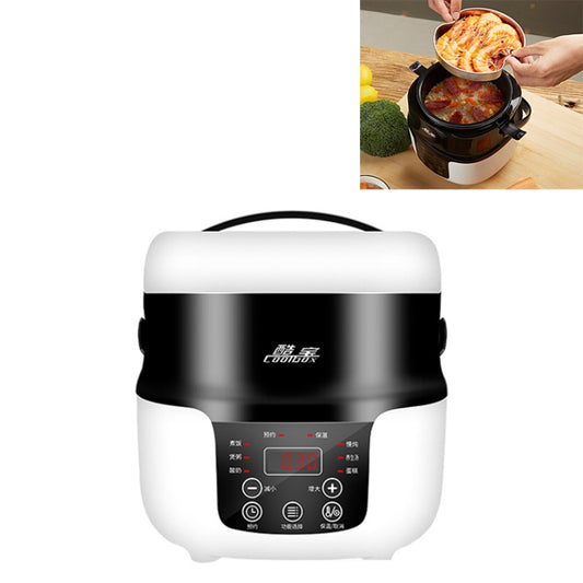 COOLBOX Vehicle Multi-function Mini Rice Cooker Capacity: 2.0L, Version:24V Standard - Rice Cookers by buy2fix | Online Shopping UK | buy2fix