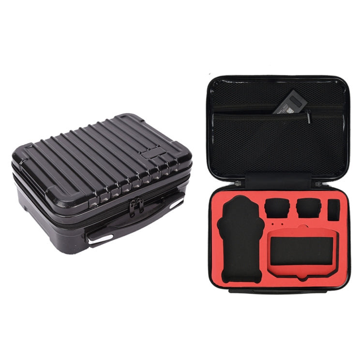 For DJI Mavic Air 2 Shockproof Portable ABS Suitcase Storage Bag Protective Box(Black) - Carry Cases & Bags by buy2fix | Online Shopping UK | buy2fix