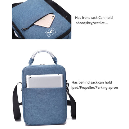 For DJI Mavic Air 2 Portable Oxford Cloth Shoulder Storage Bag Protective Box(Blue Black) - Carry Cases & Bags by buy2fix | Online Shopping UK | buy2fix