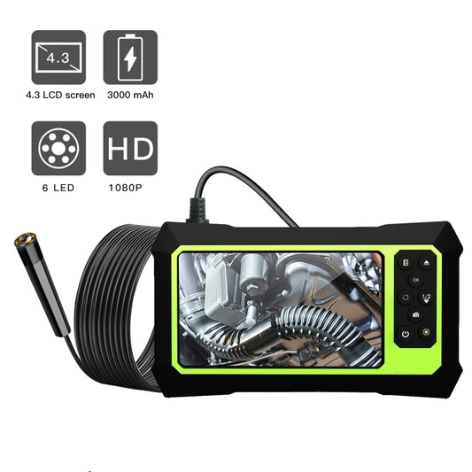 8mm 1080P IP68 Waterproof 4.3 inch Screen Dual Camera Digital Endoscope, Line Length:2m - Consumer Electronics by buy2fix | Online Shopping UK | buy2fix