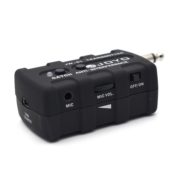 JOYO JW-01 Low Noise Portability Guitar Wireless Audio Transmitter Audio Receiver, Plug:US Plug(Black) - String Instrument Accessories by JOYO | Online Shopping UK | buy2fix