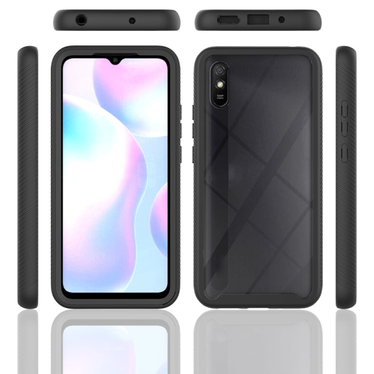 For Xiaomi Redmi 9A Starry Sky Solid Color Series Shockproof PC + TPU Protective Case(Purple) - Xiaomi Accessories by buy2fix | Online Shopping UK | buy2fix
