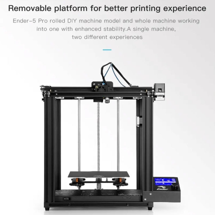 CREALITY Ender-5 Pro Silent Mainboard Double Y-axis DIY 3D Printer, Print Size : 22 x 22 x 30cm, AU Plug - 3D Printer by Creality | Online Shopping UK | buy2fix