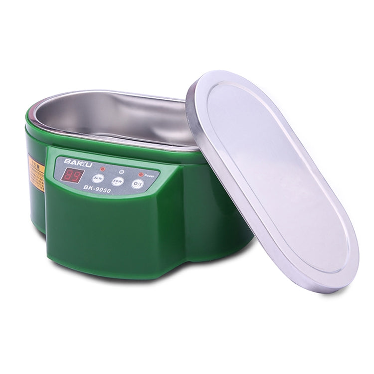 BAKU BK-9050 30W / 50W Adjustable 0.6L LCD Display Ultrasonic Cleaner, AC 110V(Green) - Home & Garden by BAKU | Online Shopping UK | buy2fix