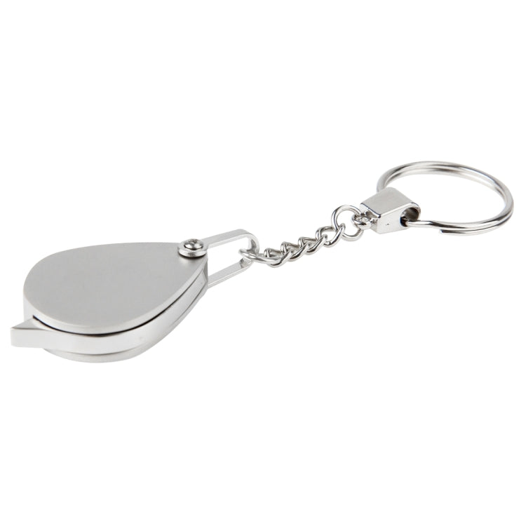 Portable Folding Loupe Metal Jewelry Antique Magnifier Magnifying Eye Glass Lens Keychain - Consumer Electronics by buy2fix | Online Shopping UK | buy2fix