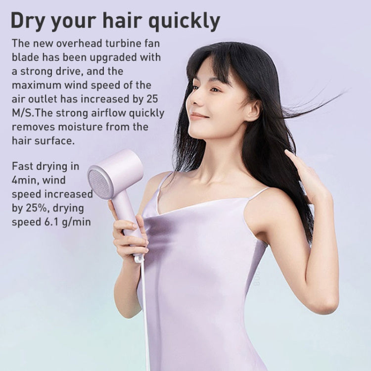 Original Xiaomi Mijia H301 Negative Ion Quick Drying Electric Hair Dryer, US Plug (Green) - Hair Dryers & Accessories by Xiaomi | Online Shopping UK | buy2fix