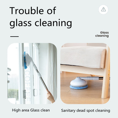 Wireless Electric Intelligent Telescopic Glass Wipe Window Cleaner (Blue) - Handheld Cleaner & Mops by buy2fix | Online Shopping UK | buy2fix