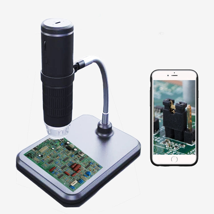 F210 HD 1080P WIFI 1000X Magnification Digital Microscope with 8 LED Light - Consumer Electronics by buy2fix | Online Shopping UK | buy2fix