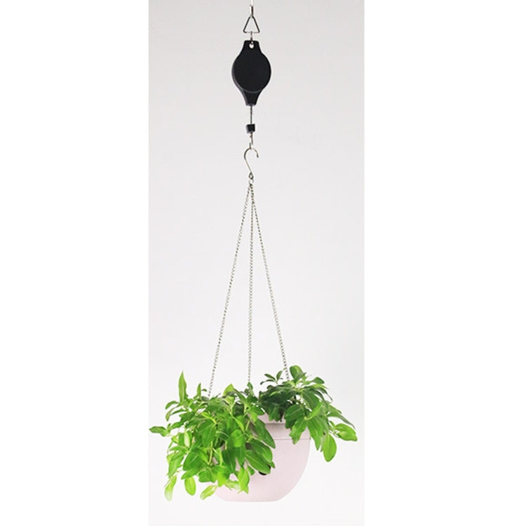 Plant Pulley Adjustable Heavy Duty Hanging Hooks Plant Hangers for Hanging Planters - Home & Garden by buy2fix | Online Shopping UK | buy2fix