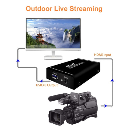EC289 4K HDMI USB3.0 HD Video Capture Recorder Box - Consumer Electronics by buy2fix | Online Shopping UK | buy2fix