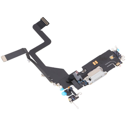 For iPhone 14 Pro Charging Port Flex Cable (White) - Repair & Spare Parts by buy2fix | Online Shopping UK | buy2fix